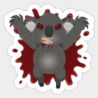 Aussie Halloween: Drop Bear Sticker